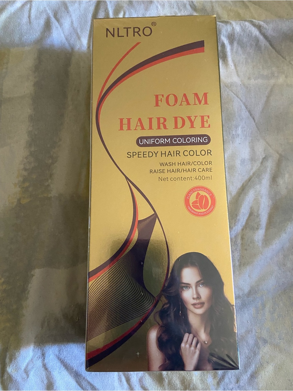 Foam Hair Dye Shampoo - Grape Purple 400ml